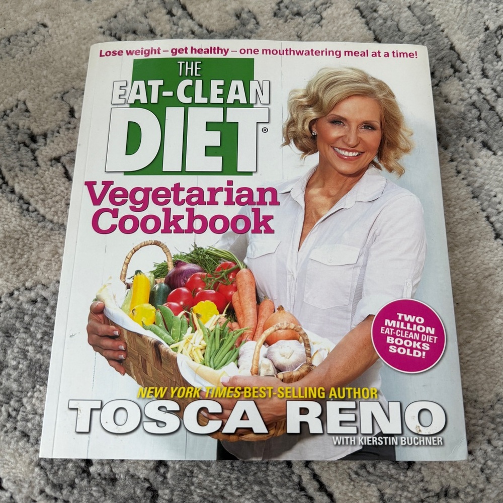 Eat Clean Diet Vegetarian Cookbook by Tosca Reno - Paperback Book
